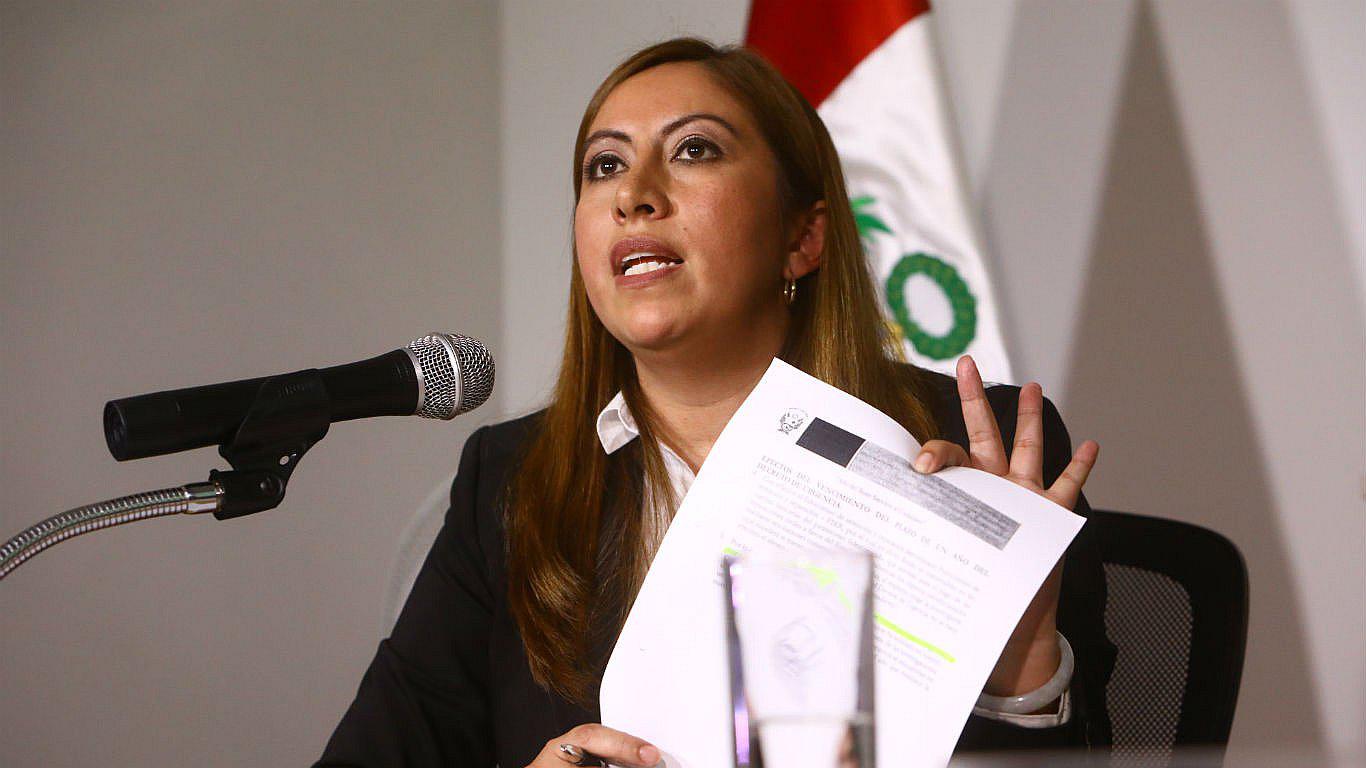 Katherine Ampuero: “Ahora vemos una Procuraduría que no dice nada”