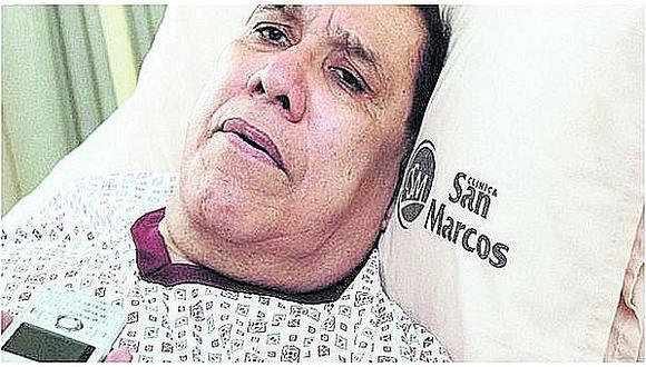 'Gordo Casaretto' fue internado en hospital tras sufrir cuadro de convulsiones 