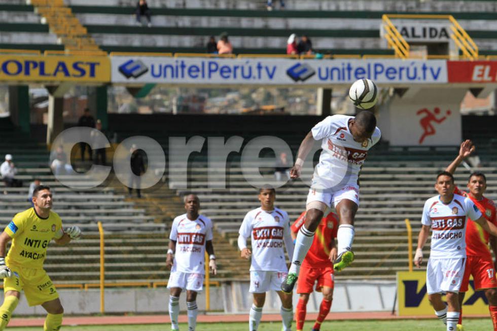 Sport Huancayo cayó ante Inti Gas en su propia casa (FOTOS)