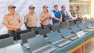 La Libertad: Recuperan 35 de las 60 laptops que robaron del colegio Ramiro Ñique