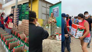 Coronavirus: parroquias donarán 10 mil canastas de víveres a vecinos de Lima Sur | VIDEO
