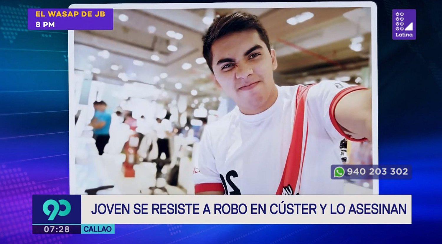 Joven se resiste a robo en custer y lo asesinan (VIDEO)