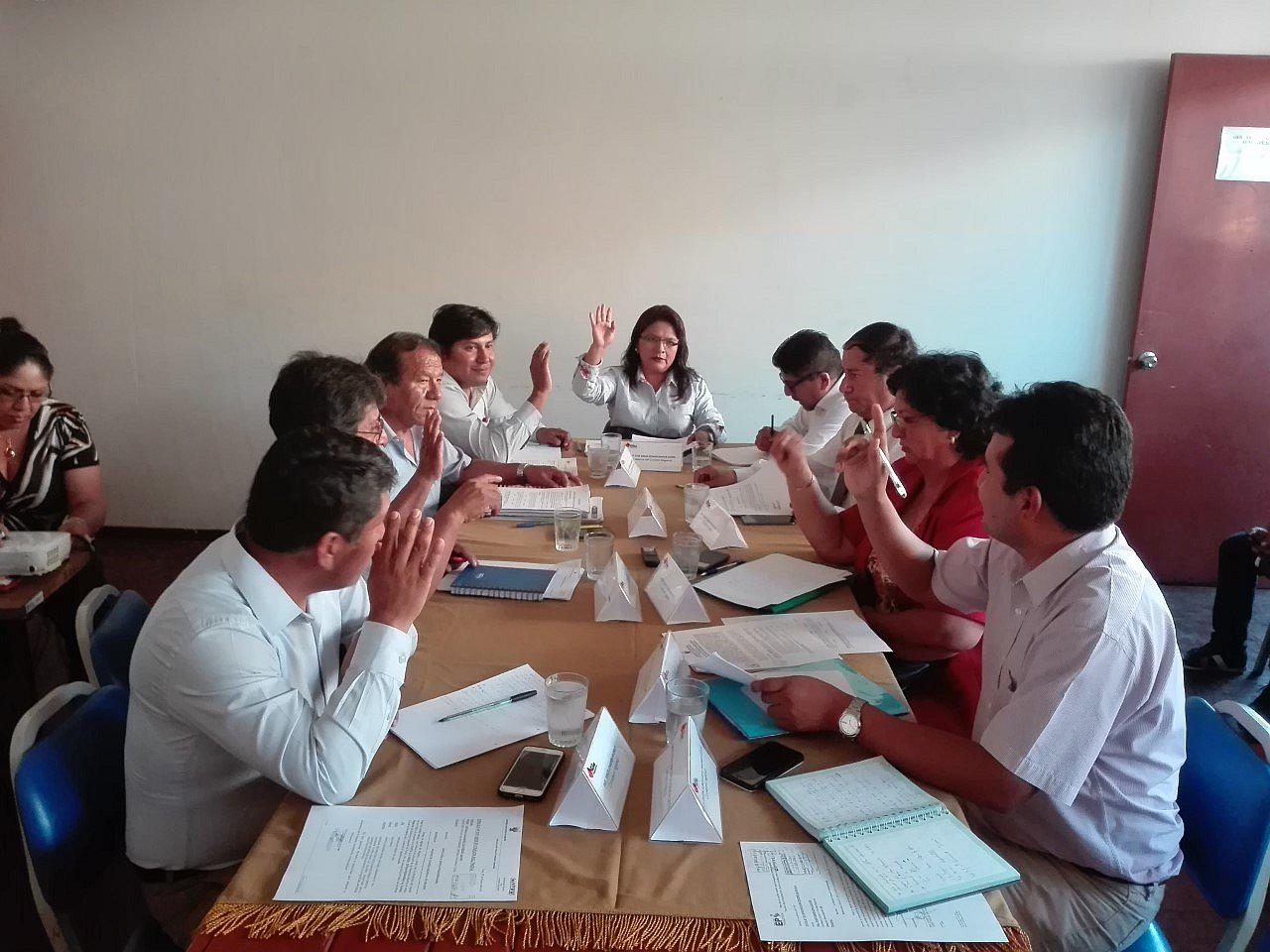 Consejo evalúa cambio de representante del GRT ante directorio de la EPS Tacna