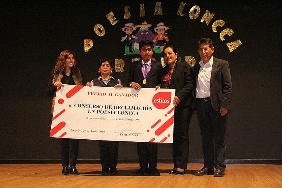 143 estudiantes participaron de concurso de poesía loncca