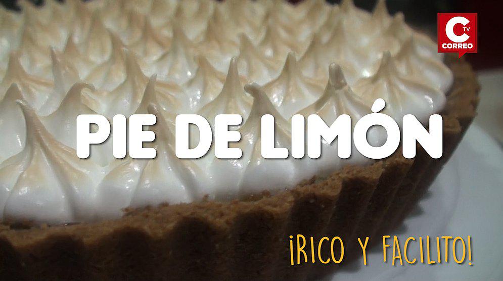 ​Rico y facilito: engríe a todos con este Pie de Limón (VIDEO)