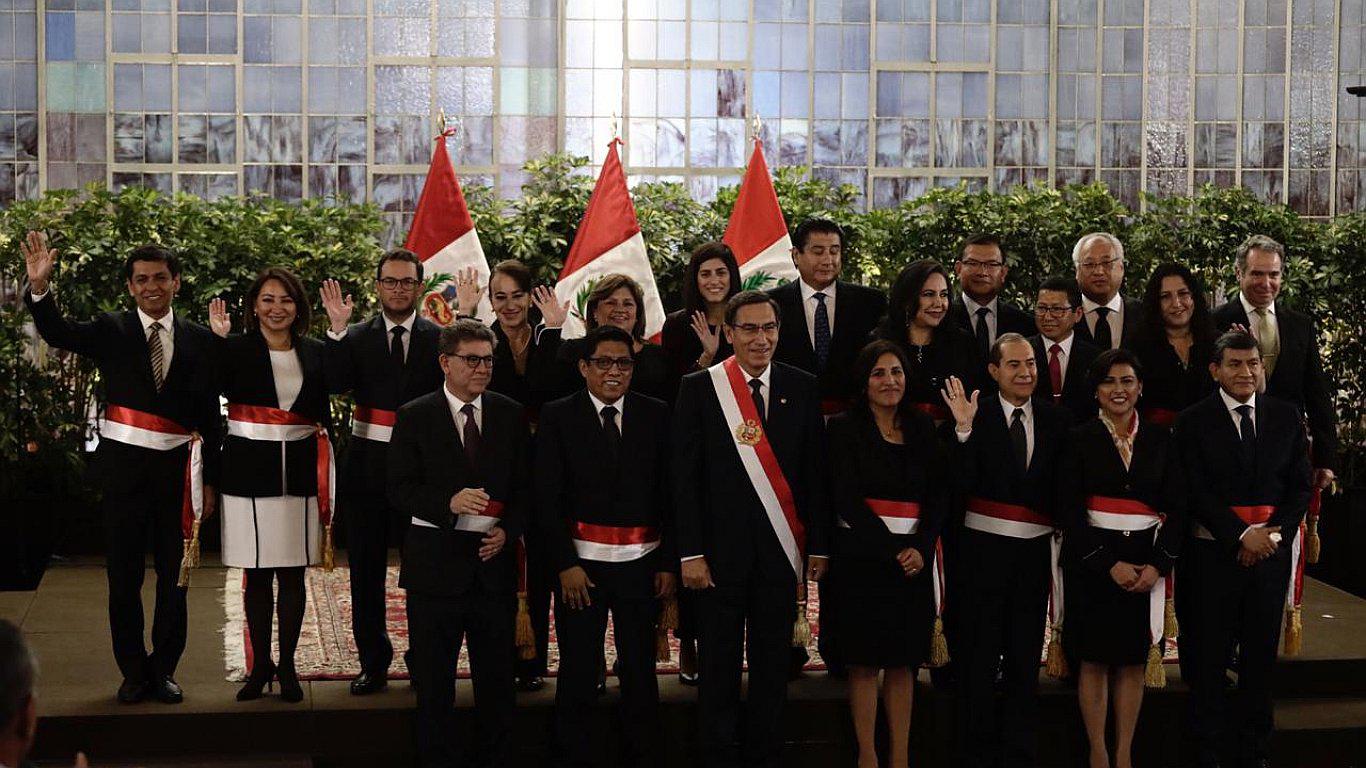 Estos son los ministros que forman el nuevo gabinete de Vicente Zeballos