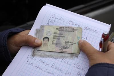 Detectan irregularidades en exámenes para obtener brevete