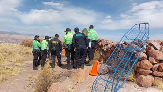 Juliaca: hallan cadáver con signos de tortura en el cerro Espinal