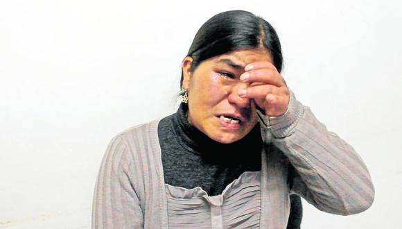 Mujer pide llorando que internen a su esposo en centro de salud mental 