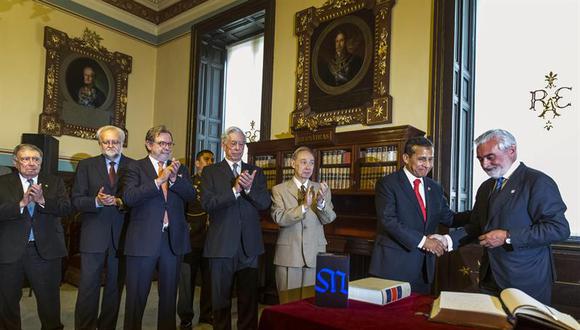 Ollanta Humala: Primer presidente latinoamericano en visitar la Real Academia Española