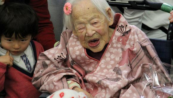 Japón: falleció la personas más vieja del mundo