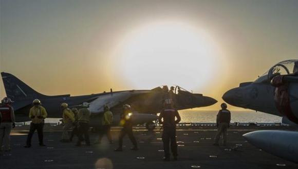 Aviones de coalición internacional lanzan más 50 ataques contra EI en Siria
