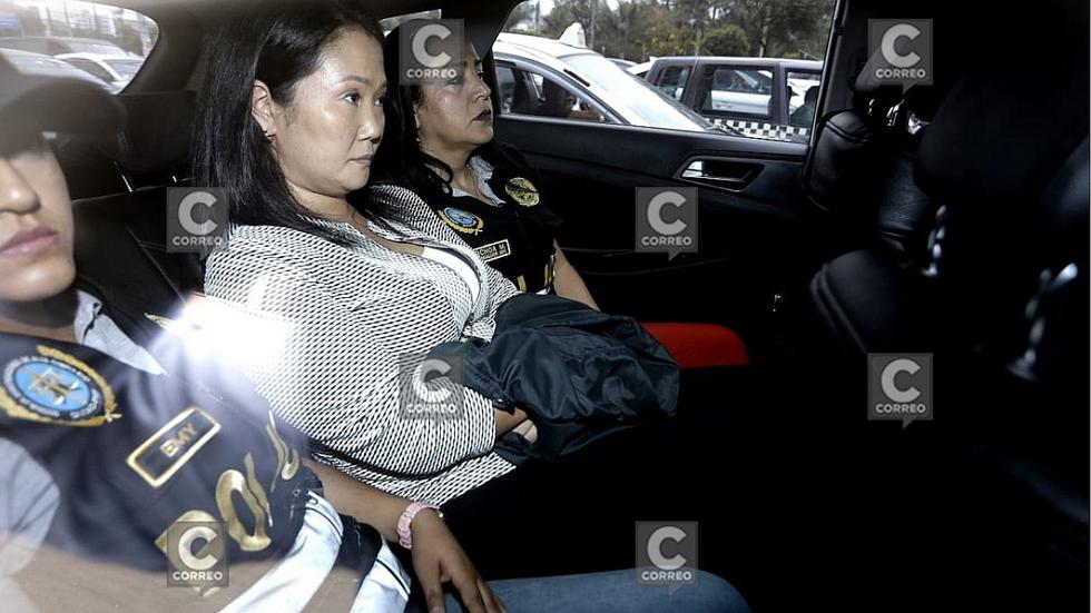 Keiko Fujimori: Imágenes exclusivas tras su detención preliminar (GALERÍA)