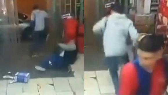 Cámaras muestran cómo un comerciante mató a un ladrón en Buenos Aires (VIDEO)