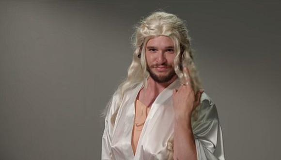 Game of Thrones: Kit Harington hizo casting para todos los personajes de la serie (VIDEO)