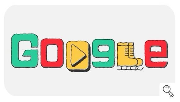 Google celebra el día 13 de los Juegos Olímpicos de Invierno con doodle (FOTO Y VIDEO)