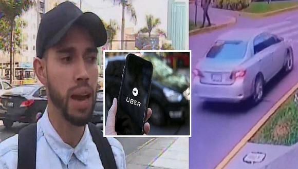 San Isidro: Pasajero denuncia a taxista de aplicativo por robar su mercadería (VIDEO)