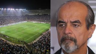 Mauricio Mulder confunde el estadio Nacional con el Monumental y recuerda a Alan García (FOTO)