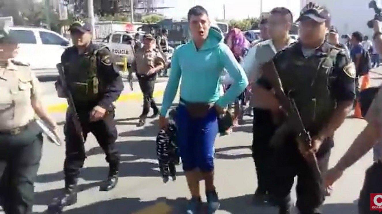 Trujillo: Expulsan a seis colombianos (VIDEO) 