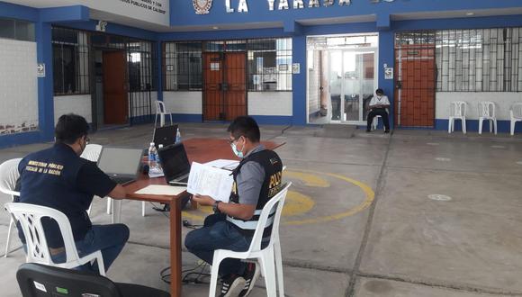 Fiscalía cumplió diligencia en la Municipalidad La Yarada Los Palos, para recabar información, el 4 de marzo. (Foto: Difusión)