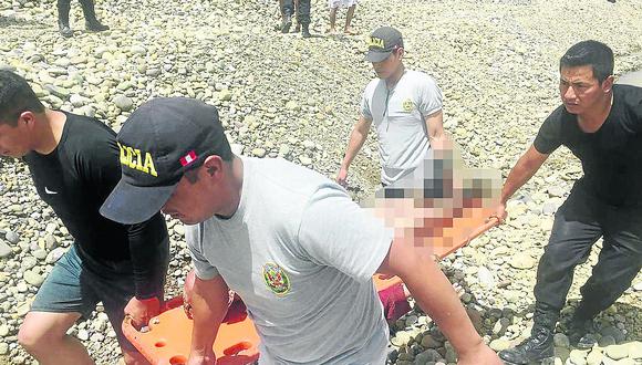 Varón de unos 65 años aparece muerto en un islote del río Mantaro