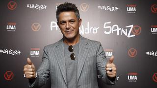  Alejandro Sanz en Perú: “Las mujeres deben tener facilidades para denunciar la violencia”