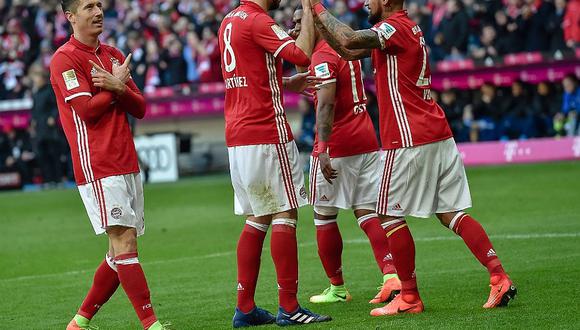 ​Bayern Múnich goleó 8-0 al Hamburgo por la Bundesliga (VIDEO Y FOTOS)