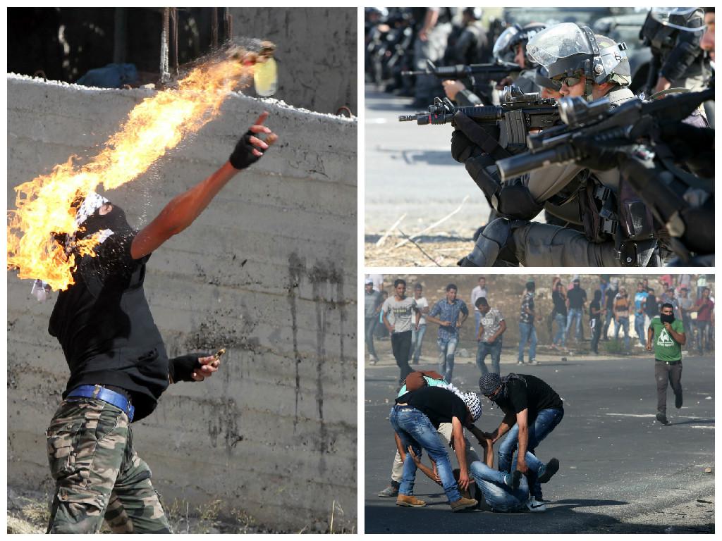 Al menos 66 palestinos heridos en enfrentamientos con el Ejército israelí