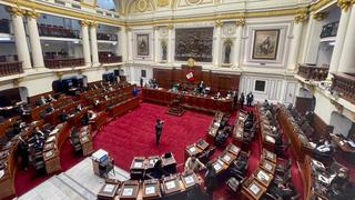 Pleno del Congreso sesiona hoy