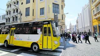 Arequipa: Choferes retiran buses de transporte público del SIT