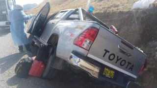 Racha de accidentes deja un muerto y herido en Carabaya