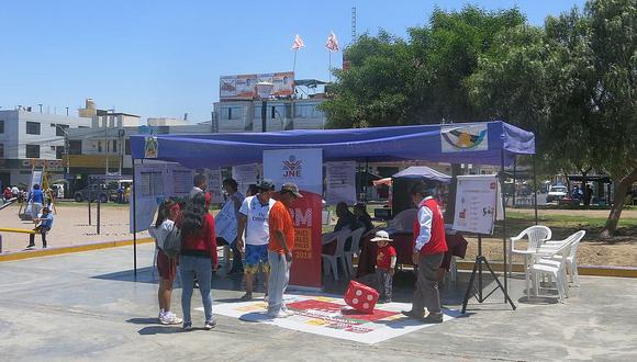JNE sensibilizó al 35% de electores sobre los candidatos en Tacna