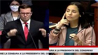 Alejandro Cavero a Sigrid Bazán: “Si odia al Congreso pida licencia sin goce de haber, nadie la extrañará” (VIDEO)