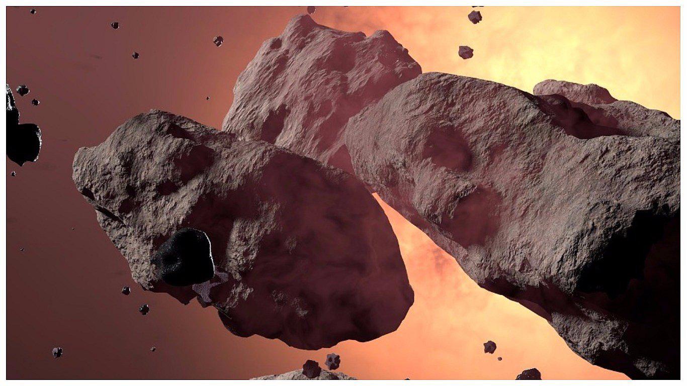 Un asteroide pasó muy cerca a la Tierra esta mañana