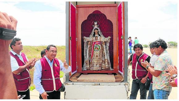 La “Mechita” regresa a Paita tras acompañar al Papa Francisco