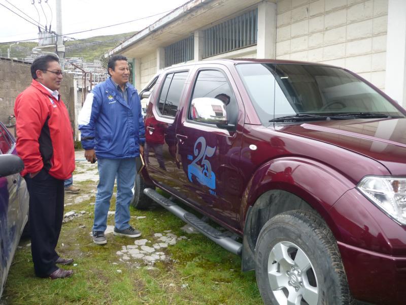 Vehículo designado a consejeros permanece sin uso 