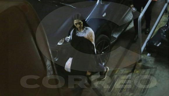 Melisa González llega penal Virgen de Fátima de Chorrillos (FOTOS)
