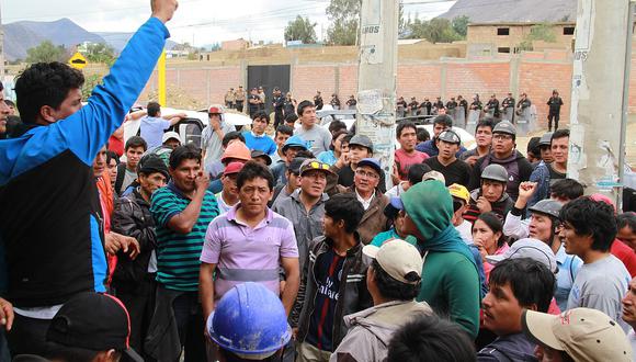 ​Tres heridos deja bronca por cupos en obra de La Esperanza