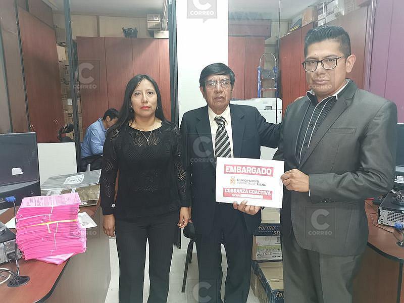 Tacna: Embargan S/ 5 millones por sistema bancario