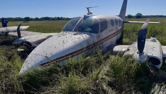 A bordo de la aeronave se encontraba el candidato a gobernador en Alto Paraguay, Arturo Méndez. (Foto: Twitter)