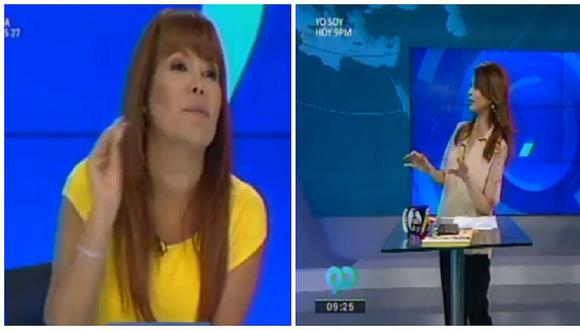 ​Magaly Medina: Esta es la pesada broma que le hizo a Fiorella Rodríguez en vivo