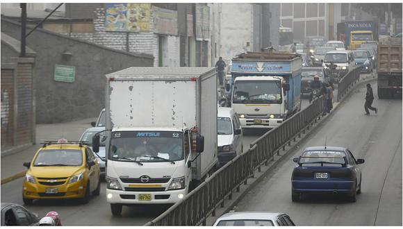 Carretera Central: restringen tránsito de vehículos menores por 10 días 
