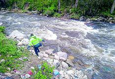 Pasco: Intensifican búsqueda del cuerpo de un menor que cayó al río en Quiparacra