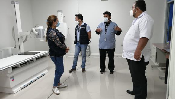 Especialistas del Minsa visitaron las instalaciones del nosocomio moqueguano. (Foto: Correo)