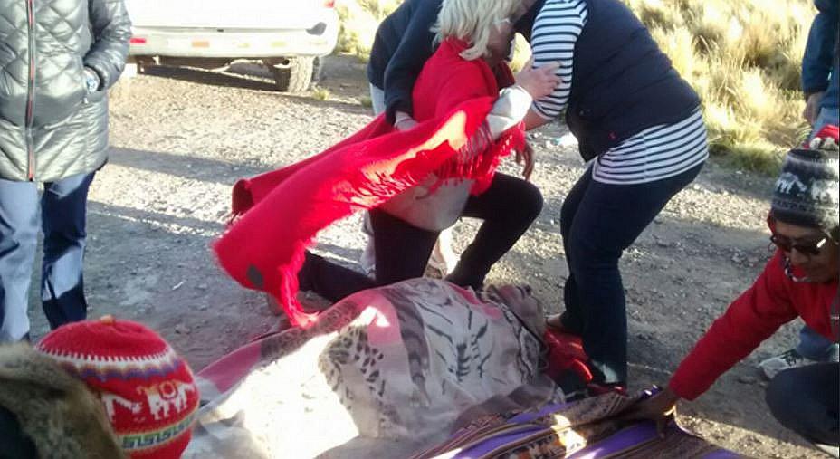 ​Policiales: Turista inglés muere por infarto en la vía Arequipa-Juliaca 