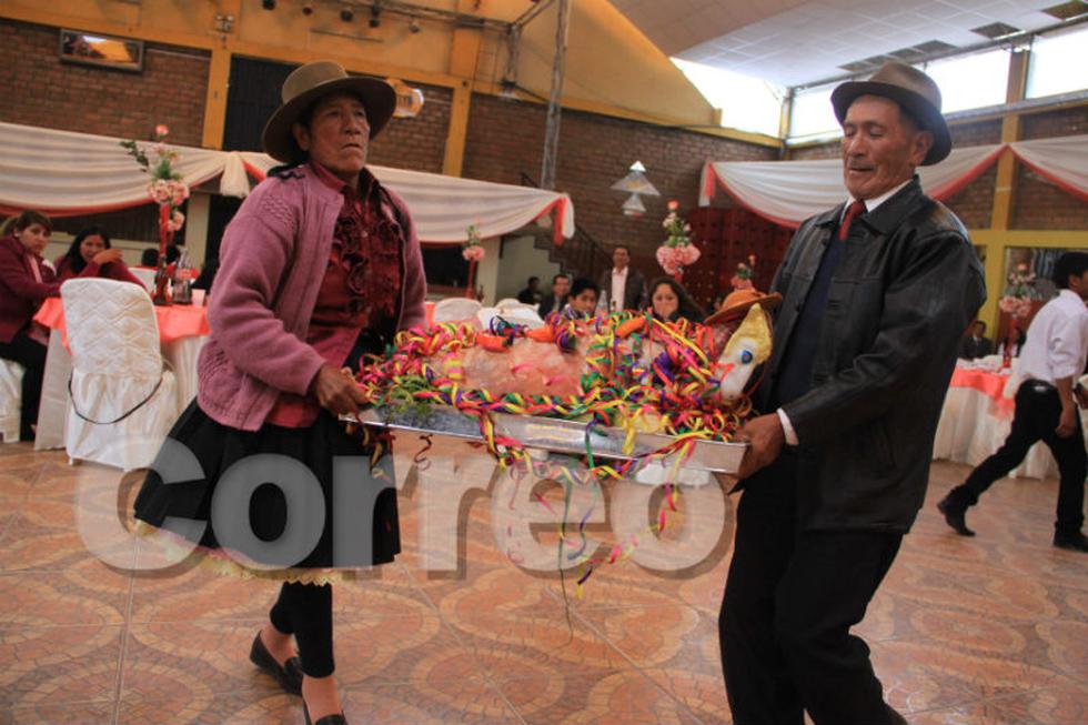 La palpa en las bodas típicas de Huancayo (FOTOS)