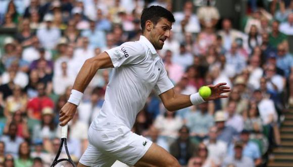 Novak Djokovic fue criticado por tenista rusa. (Foto: AFP)