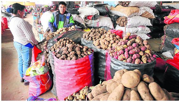 ​Precios de alimentos oscilantes en los mercados de Huancayo