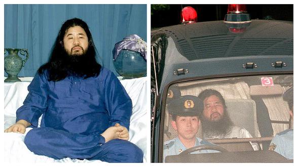 Ejecutaron al líder de la secta más nociva de Japón y autor de varios ataques terroristas 
