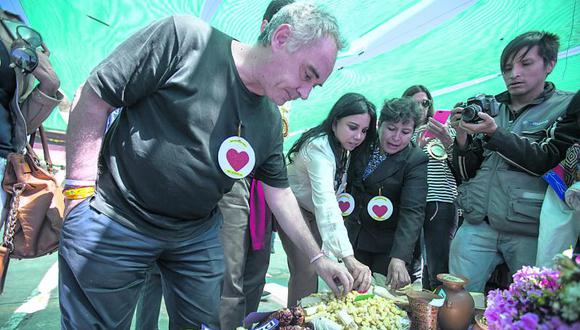 Ferran Adrià: "La cocina peruana es una referencia en el mundo"